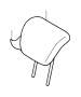 Image of Headrest (Rear) image for your 2005 Volvo V50   