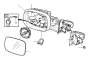 View Door Mirror Seal (Left) Full-Sized Product Image