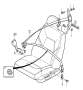 Image of Seat Belt Lap and Shoulder Belt Washer image for your 2002 Volvo S40