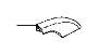 View Roof Luggage Carrier Side Rail Cap (Left, Rear). GCP COVER, L.H. Full-Sized Product Image 1 of 1