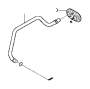 Image of HVAC Heater Hose Inlet Tube. PIPE image for your 2007 Volvo V70 5DRS W/O S.R 2.5l 5 cylinder Turbo