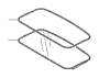 Image of Sunroof Glass (Outer) image for your 2002 Volvo