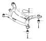 View Suspension Subframe Crossmember Full-Sized Product Image