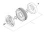 View A/C Compressor Clutch Full-Sized Product Image