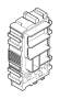 View Relay Retainer. Cable Harness Floor Section Component Parts. Housings and Terminals. Relay and Fuse Box Cargo Compartment (REM). 11/1 74/999. (Black) Full-Sized Product Image