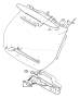 View Back Glass Wiper Blade (Rear) Full-Sized Product Image