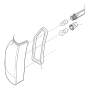 View Lamp body, left Full-Sized Product Image 1 of 2