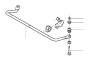 View Anti Roll Bar. Stabilizer Bar. Suspension Sway Bar Link Bolt. Stud. Comfort without NIVOMAT. (Rear) Full-Sized Product Image