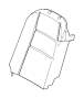 Image of Seat Back Cushion (Right, Rear) image for your 2007 Volvo C70   