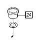 View Six Point Socket Screw. Switch Doors. Cylinder Head. Inlet Manifold. M6x14. Full-Sized Product Image