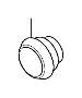 Image of Grommet image for your 2000 Volvo S40