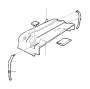Image of GCP Cloth. Cargo Compartment Divider. image for your Volvo S80