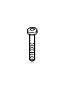 View Six Point Socket Screw. Air Cleaner and Throttle Housing. PF5x25. Full-Sized Product Image