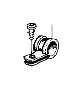 View Power Steering Pressure Hose Clip Full-Sized Product Image