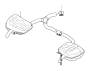 Image of Muffler. Exhaust System. (Left, Rear) image for your 2001 Volvo V70   