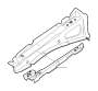 Image of Fender Rail Reinforcement Brace (Right, Front) image for your 2001 Volvo V70   