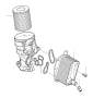 View Engine Oil Cooler Line Connector O Ring. GCP Sealing Ring. Oil Filter. Full-Sized Product Image