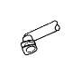 View Headlight Washer Hose Full-Sized Product Image