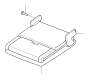 Image of Seat Armrest (Rear, Interior code: E514, F514) image for your Volvo