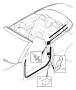 Image of Quarter Glass Seal (Left, Right, Inner) image for your 1981 Volvo
