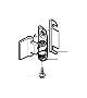 View Door Hinge (Right, Front, Upper) Full-Sized Product Image