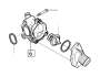 View Engine Coolant Thermostat Housing Gasket Full-Sized Product Image
