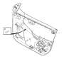 Image of Door Window Molding Clip. Door Window Molding Clip. image for your 2025 Volvo XC90