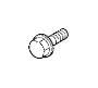 Image of Side Window Vent Screw image for your 2015 Volvo S60  2.5l 5 cylinder Turbo 