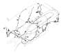 Image of Wiring Harness. Cable Harness Floor Section. Self Opening Boot Lid. For Vehicles without. image for your 2011 Volvo XC60   
