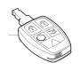 Image of Remote Control Key System. Without Keyless Entry System. (SG). 434 MHz. For Vehicles without. image for your Volvo