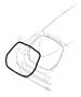 View Back Glass Weatherstrip Full-Sized Product Image 1 of 2