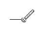 View Door Mirror Drive Motor Screw Full-Sized Product Image
