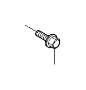 View Suspension Sway Bar Bracket Bolt. Flange Screw. Full-Sized Product Image