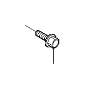 View Suspension Sway Bar Bracket Bolt. Flange Screw. Full-Sized Product Image