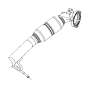 View Gasket. Catalytic Converter. Emission Code 0, 2. Emission Code 4, 5. Full-Sized Product Image