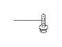 View Suspension Crossmember Bolt (Rear) Full-Sized Product Image