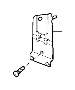 Image of Bracket. Carbon Filter with Fittings. Emission Code 4, 5. Pump. For Cars with Emission. image for your 2009 Volvo S40   