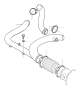 Image of Engine Air Intake Hose image for your 2003 Volvo XC90 2.9l 6 cylinder Turbo