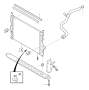 View Radiator Mount Bracket (Right) Full-Sized Product Image