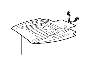 Image of Heater. Cushion. Seat Cover fasett A bl/bl. Seat Padding, Panels. (Left, Right, Rear) image for your 2004 Volvo XC90 2.5l 5 cylinder Turbo