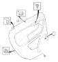 Image of Speaker Cover (Left, Rear, Interior code: GX0X, GX6X) image for your 2015 Volvo XC70