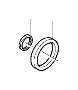 View Manual Transmission Output Shaft Seal Full-Sized Product Image