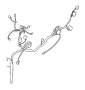 Image of Wiring Harness. Cable Harness Passenger Door. image for your Volvo S60 Cross Country  