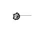 View Door Interior Trim Panel Nut Full-Sized Product Image