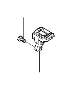 View Folding Seat Latch (Right, Rear, Interior code: 5DM9, 5DF4, 5DFT, 5X77, 5B73, 5XE9, 5F7K) Full-Sized Product Image 1 of 2