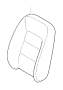 Image of Seat Back Cushion (Right, Front) image for your 2006 Volvo V70   