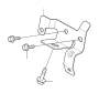 Image of Starter Motor Bracket. A component to which the. image for your Volvo