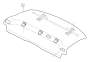 Image of Package Tray Access Cover (Rear, Interior code: 2X1X, 3X1T, 3X1X, 3X1X, 4X1X) image for your 2018 Volvo S60   