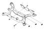 View Powertrain Skid Plate Nut Full-Sized Product Image