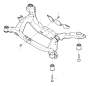 View Powertrain Skid Plate Nut Full-Sized Product Image